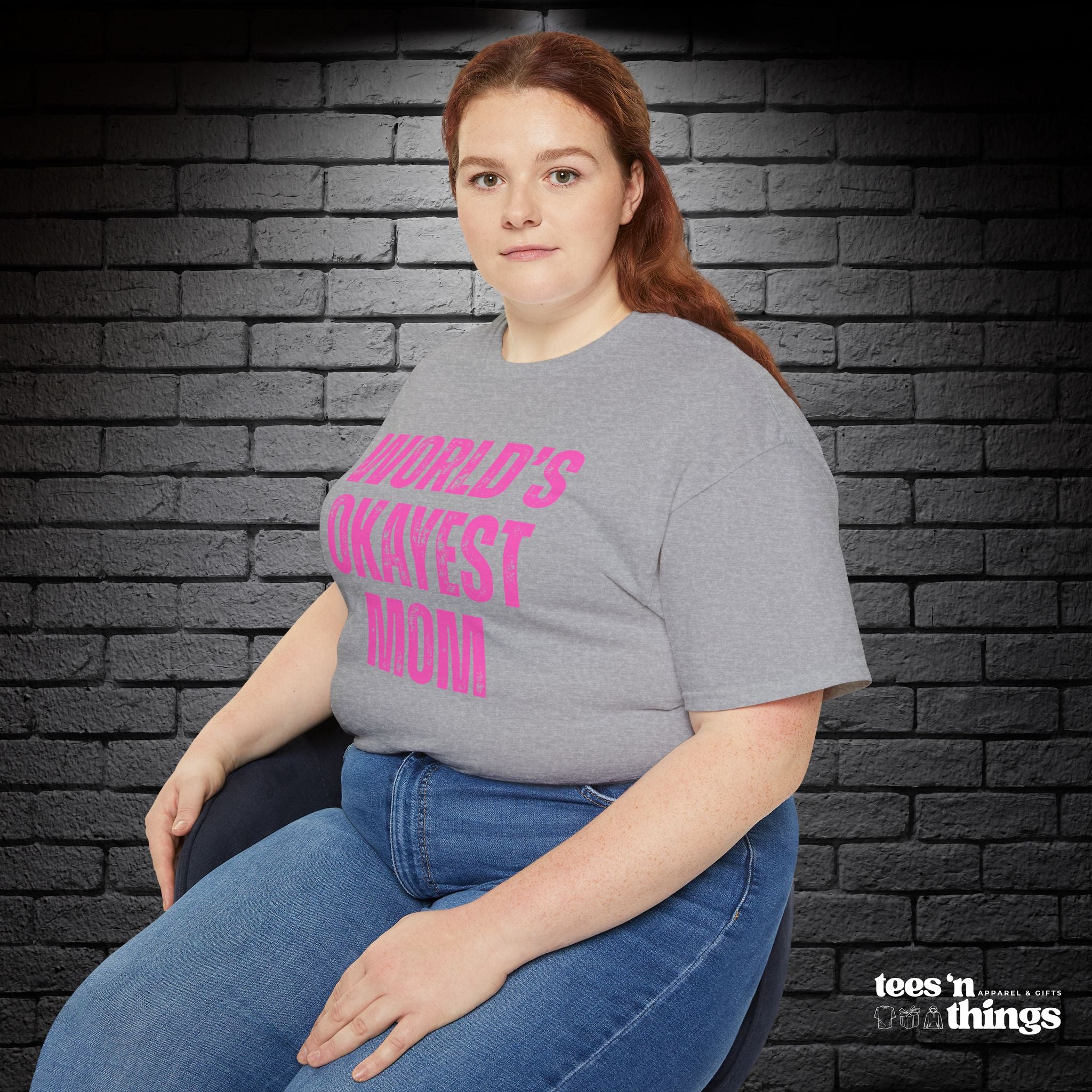 "World's Okayest Mom" T-Shirt