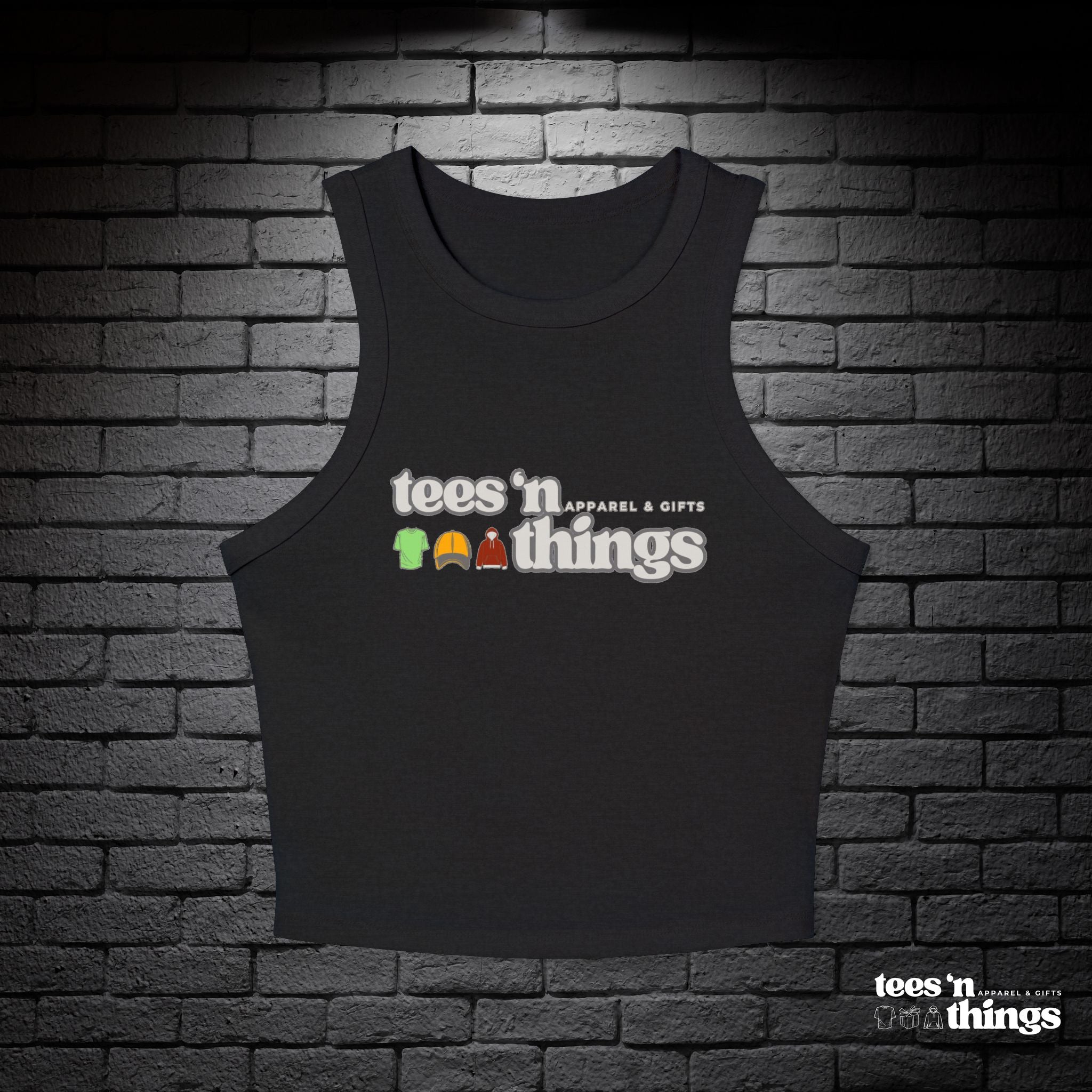 Women's Micro Rib Racer Tank Top