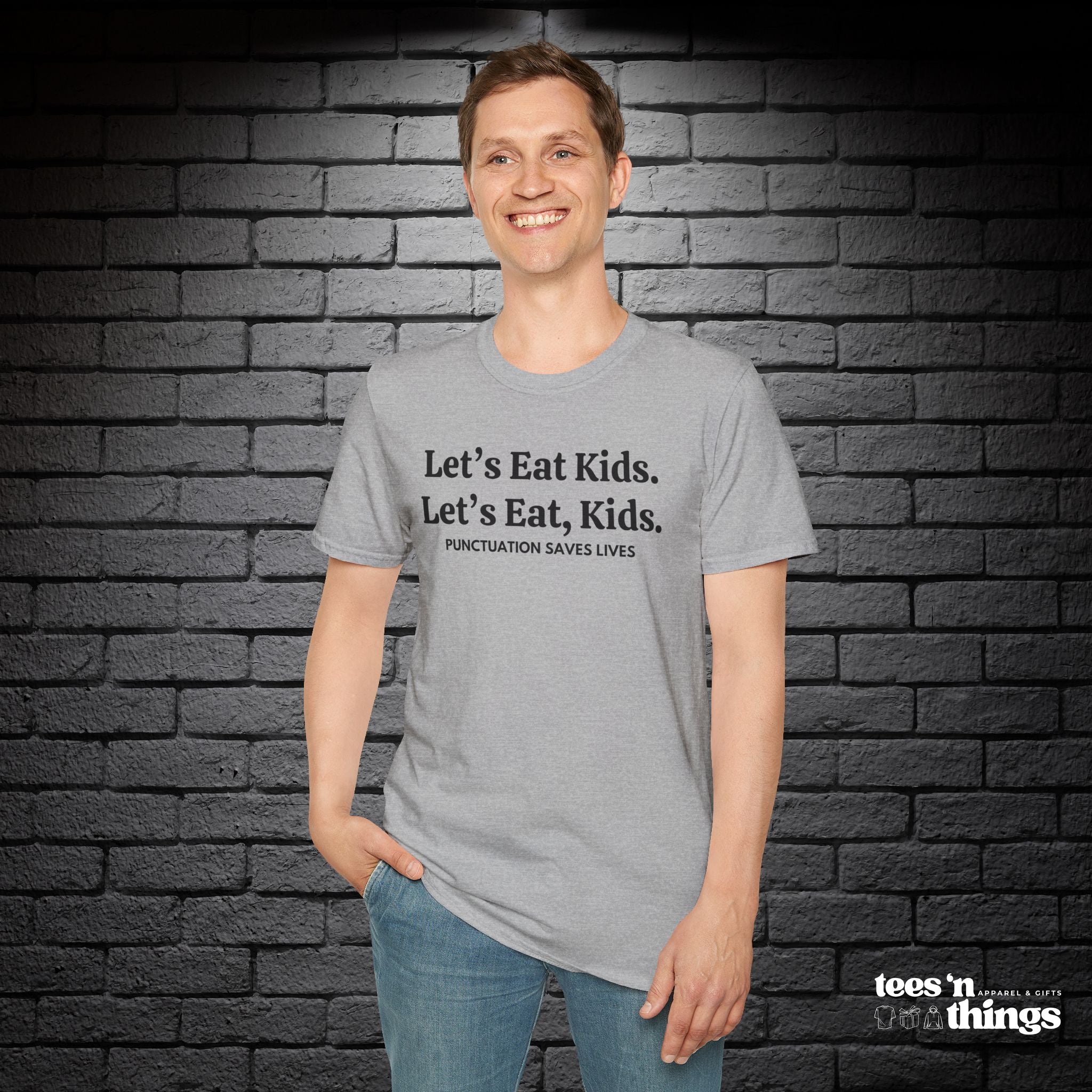"Punctuation Saves Lives" T-Shirt