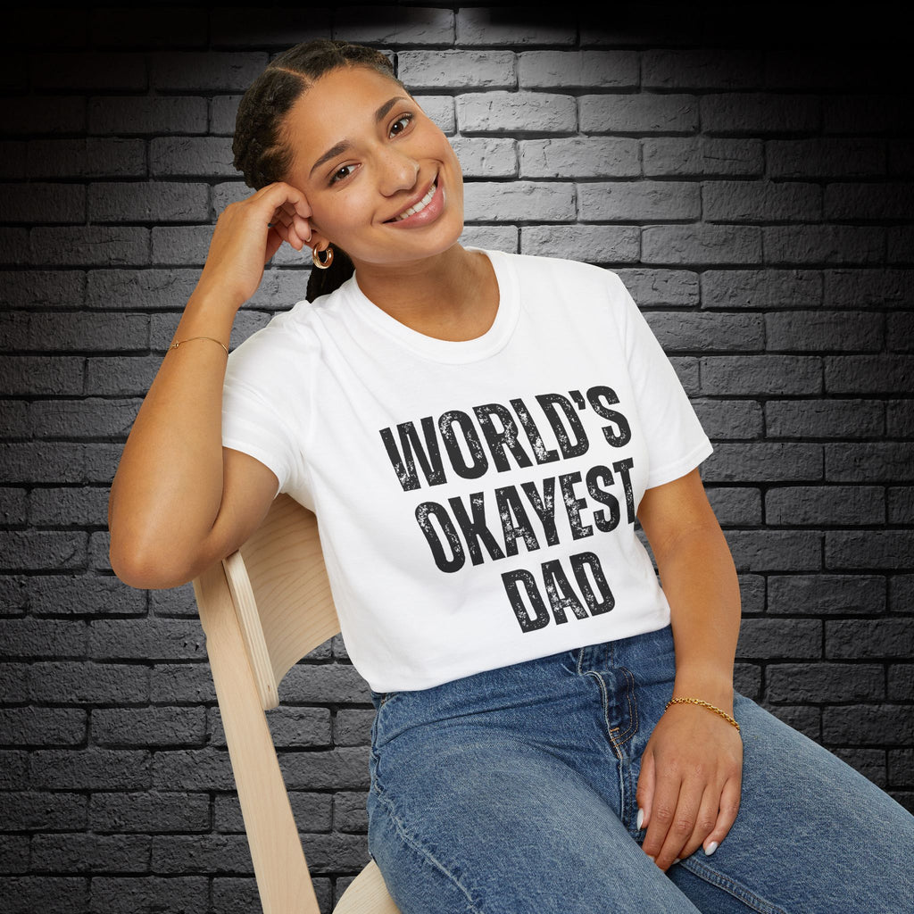 "World's Okayest Dad" T-Shirt