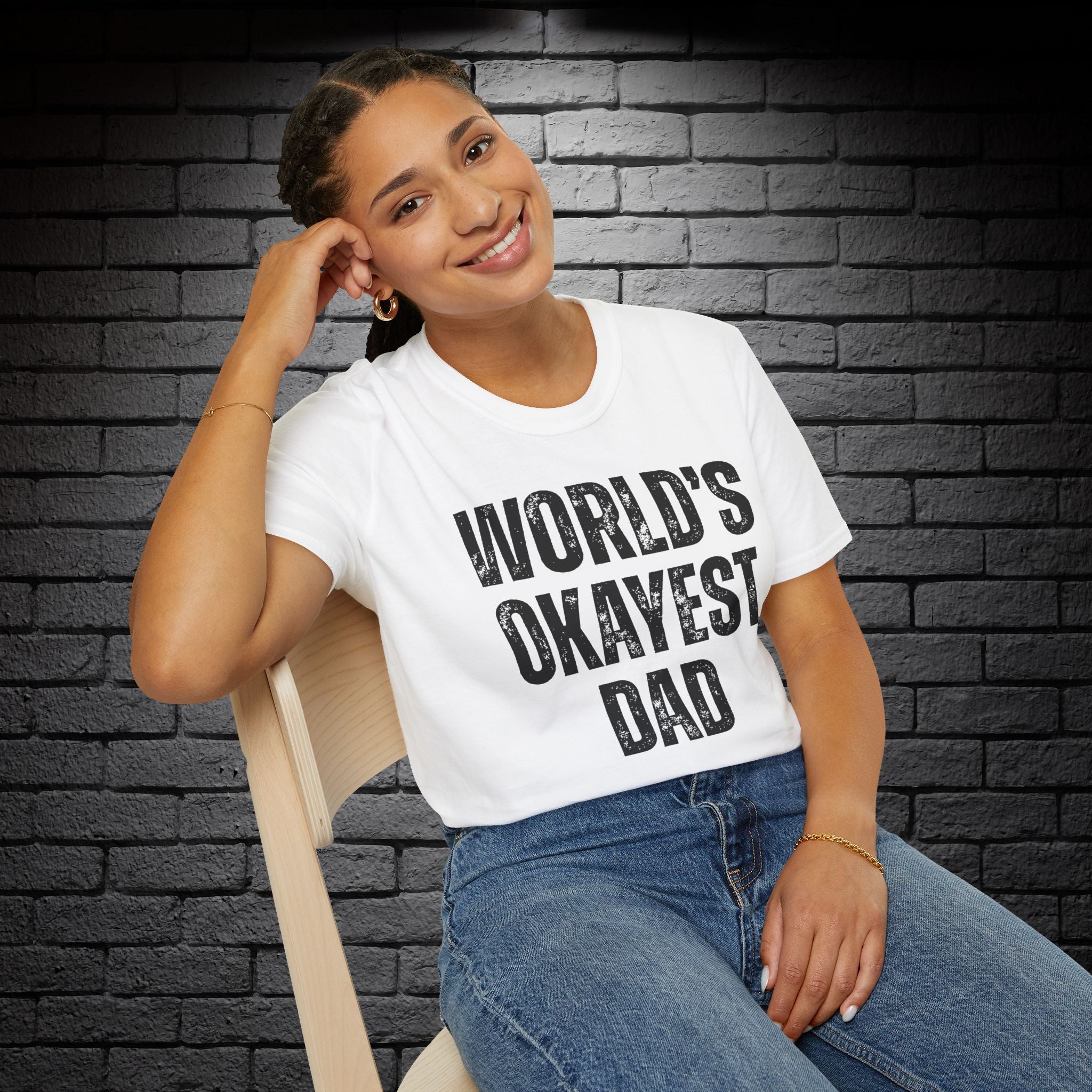"World's Okayest Dad" T-Shirt