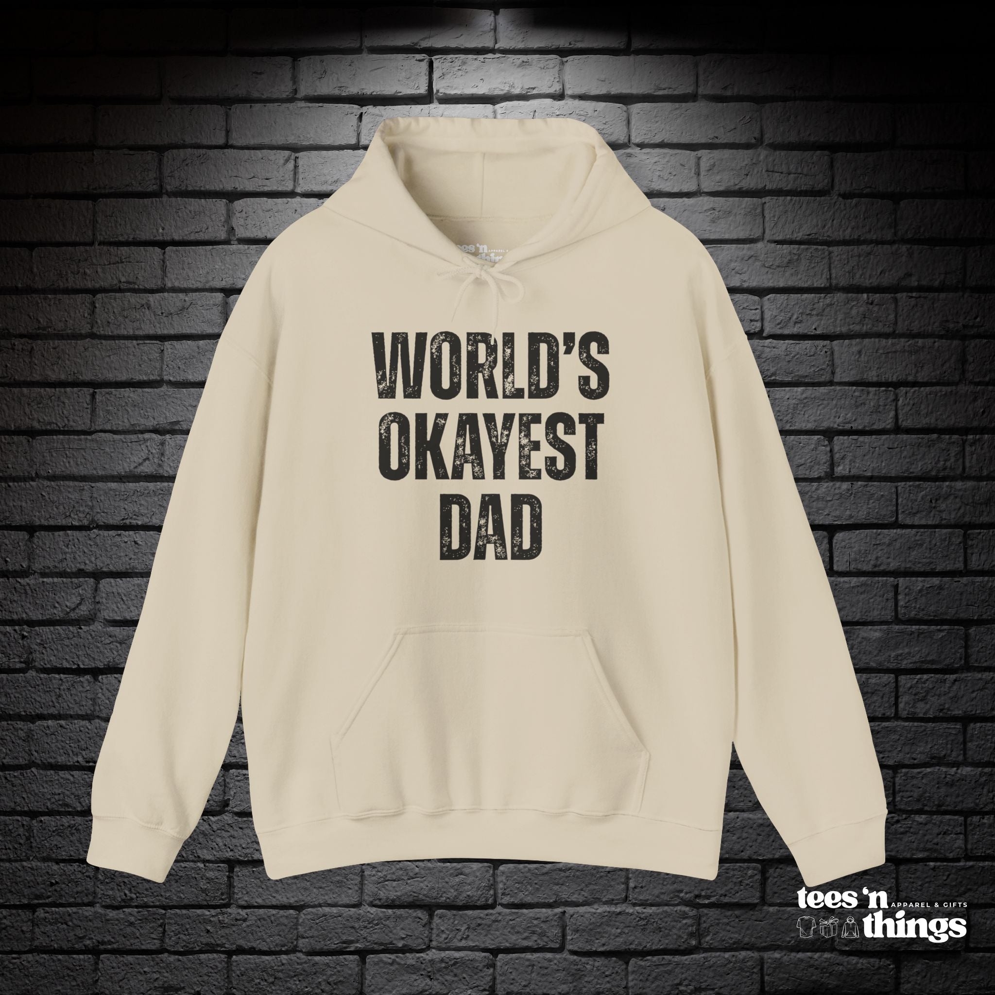 "World's Okayest Dad" Hoodie