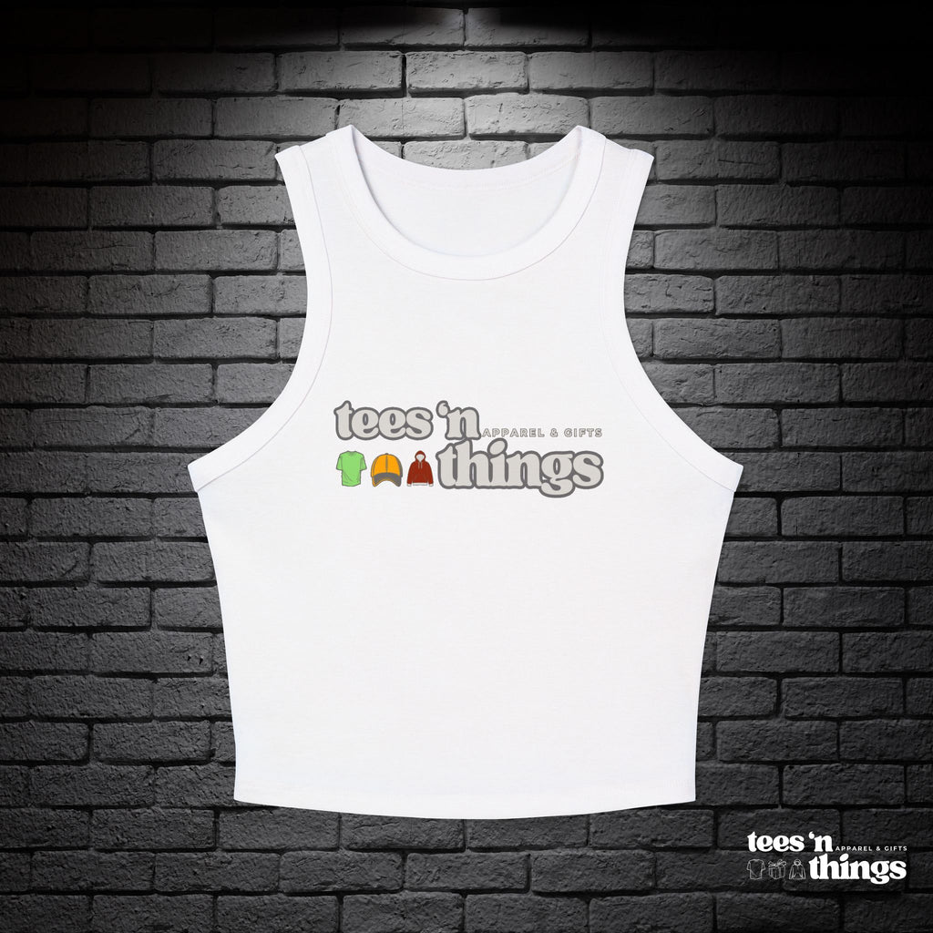 Women's Micro Rib Racer Tank Top