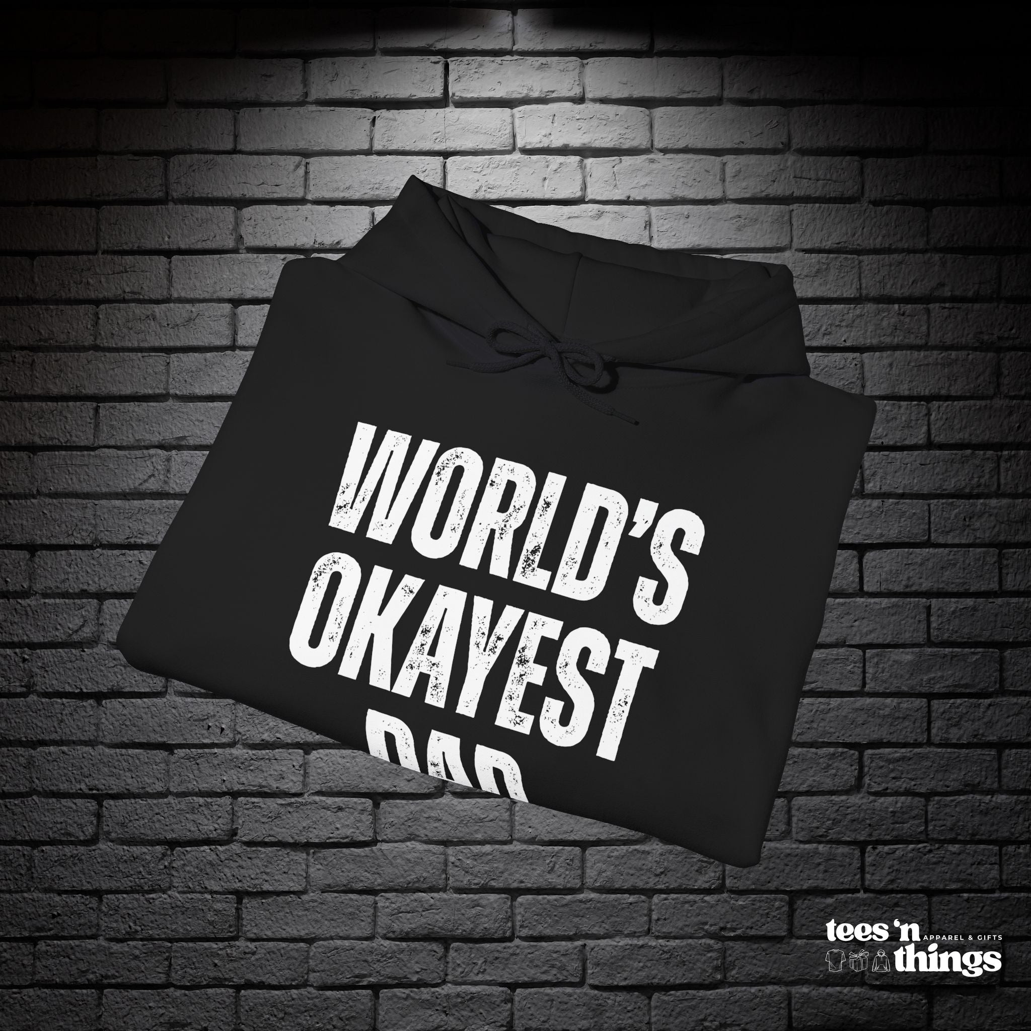 "World's Okayest Dad" Hoodie