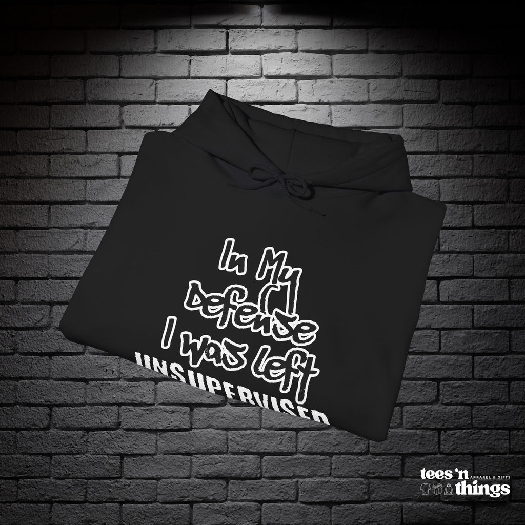 "In My Defense..." Hoodie
