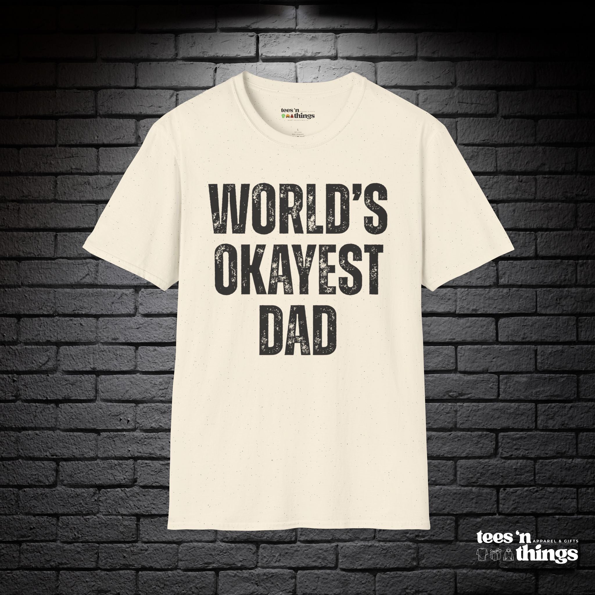 "World's Okayest Dad" T-Shirt