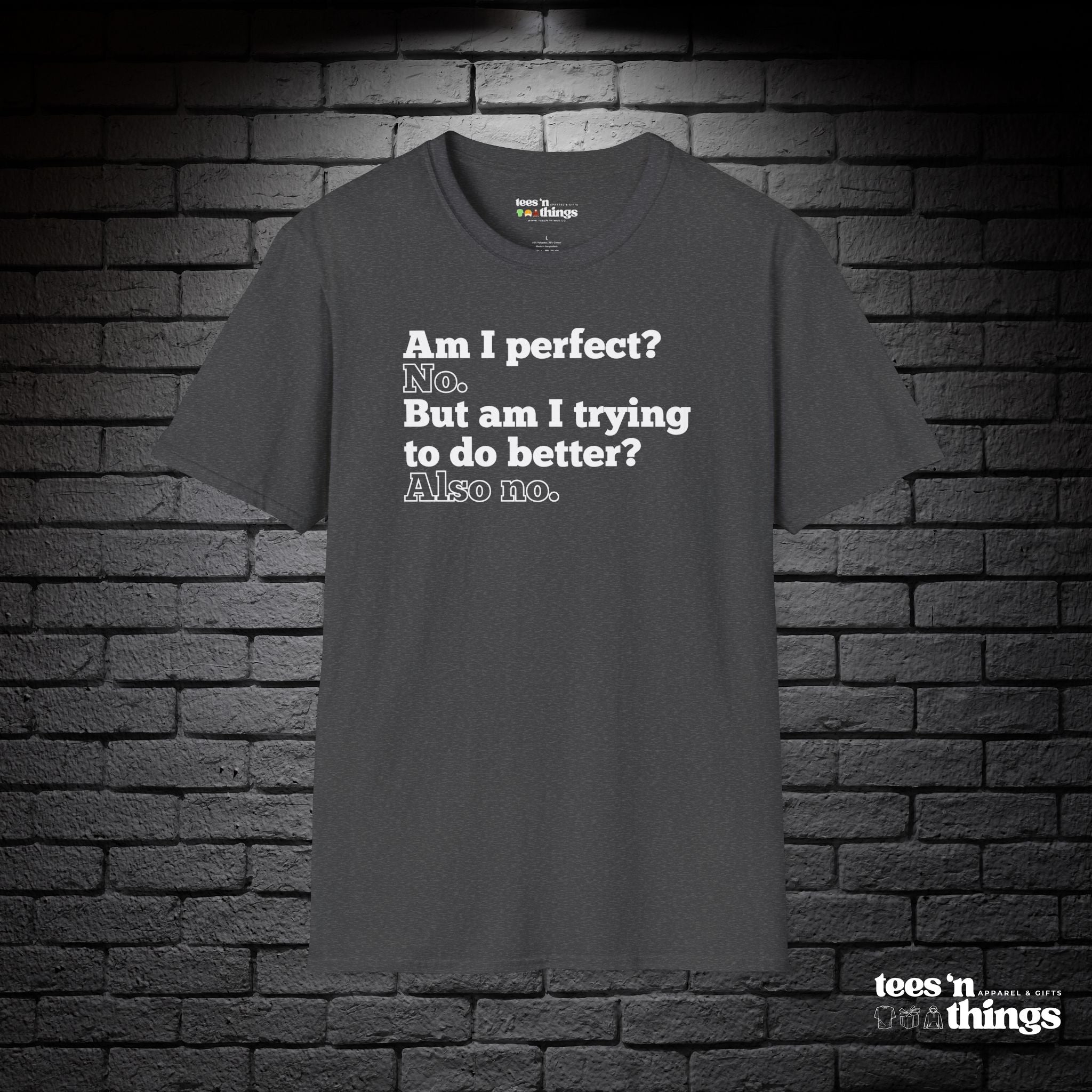 "Am I Perfect?..." T-Shirt