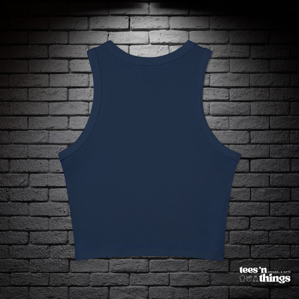 Women's Micro Rib Racer Tank Top