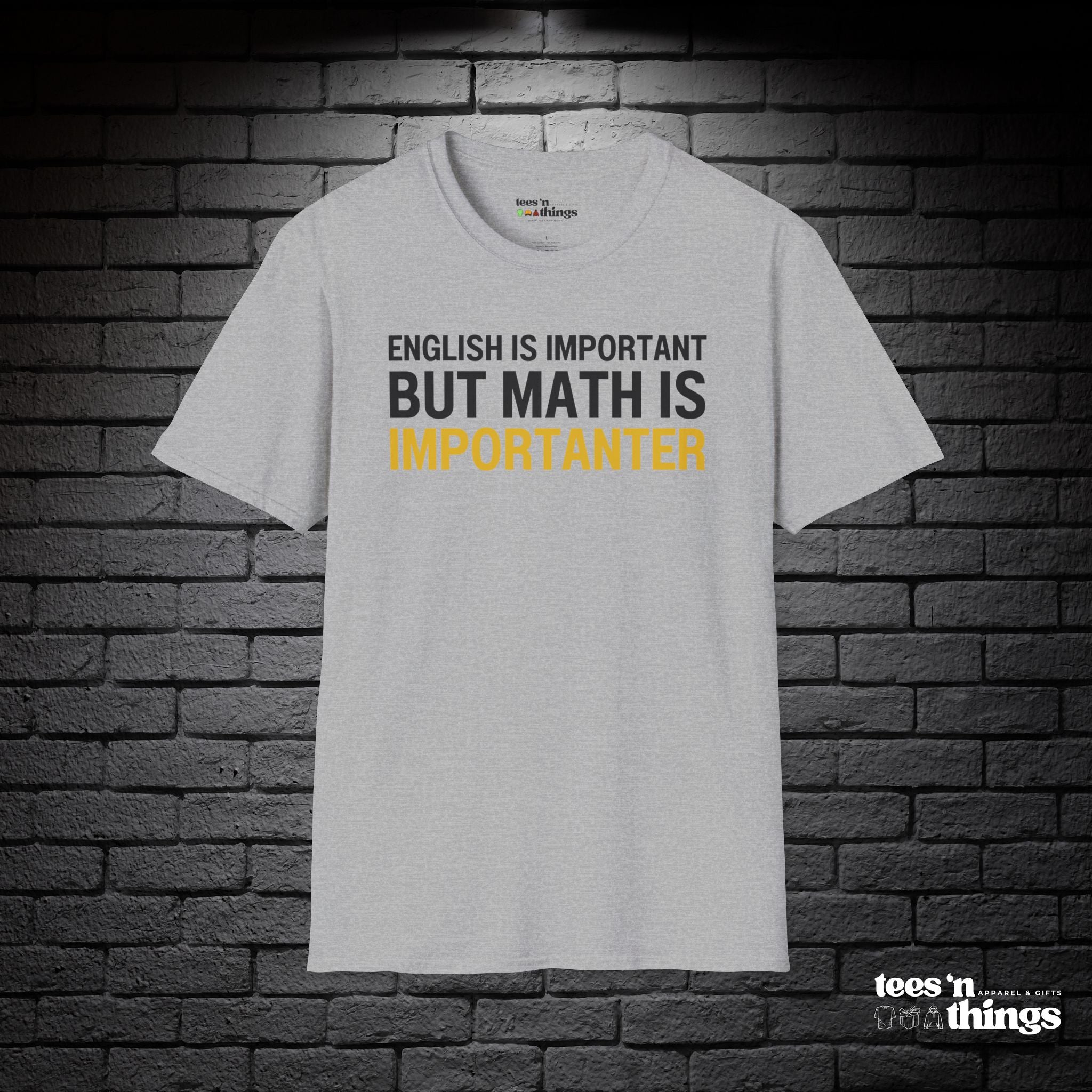 "English is Important..." T-Shirt