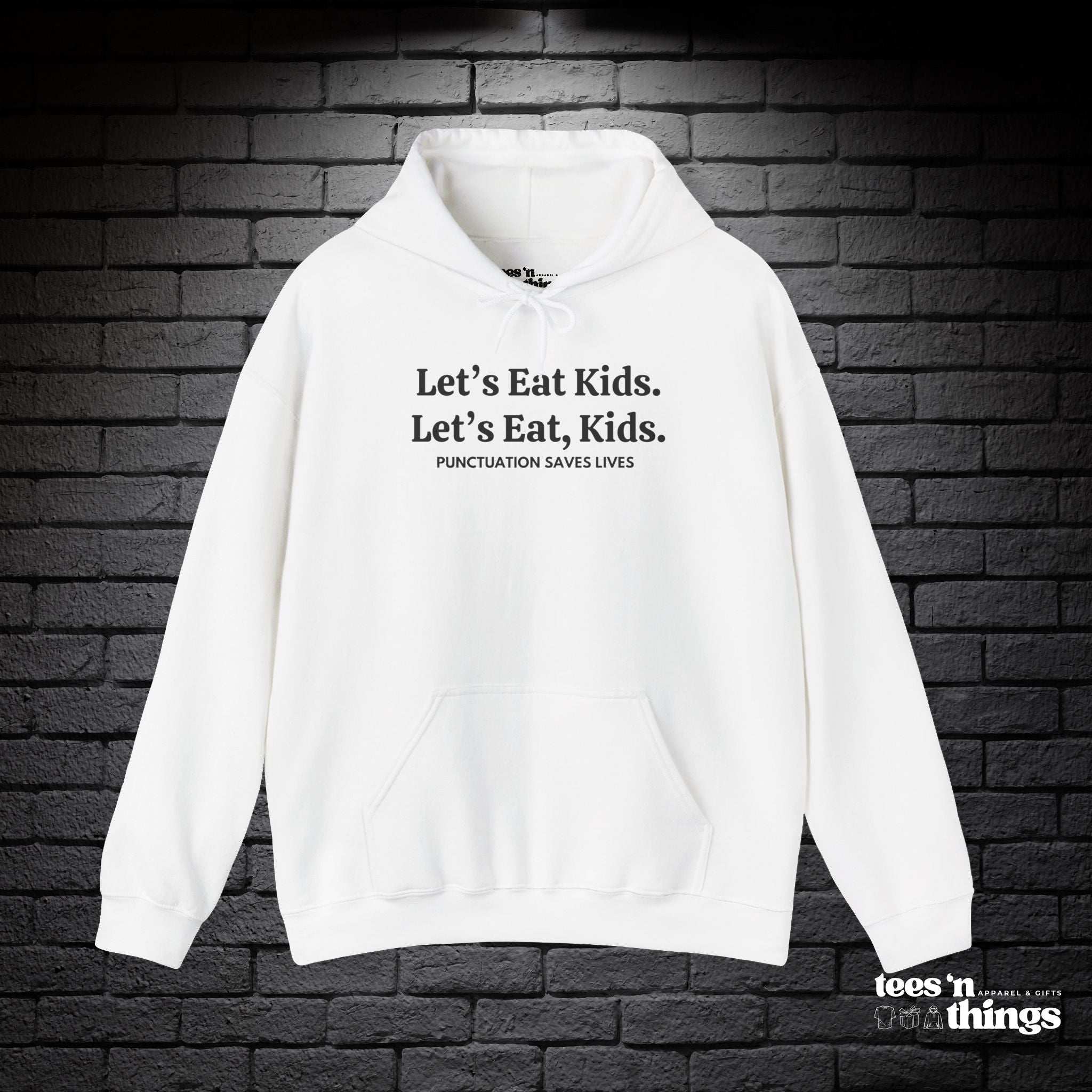 "Punctuation Saves Lives" Hoodie