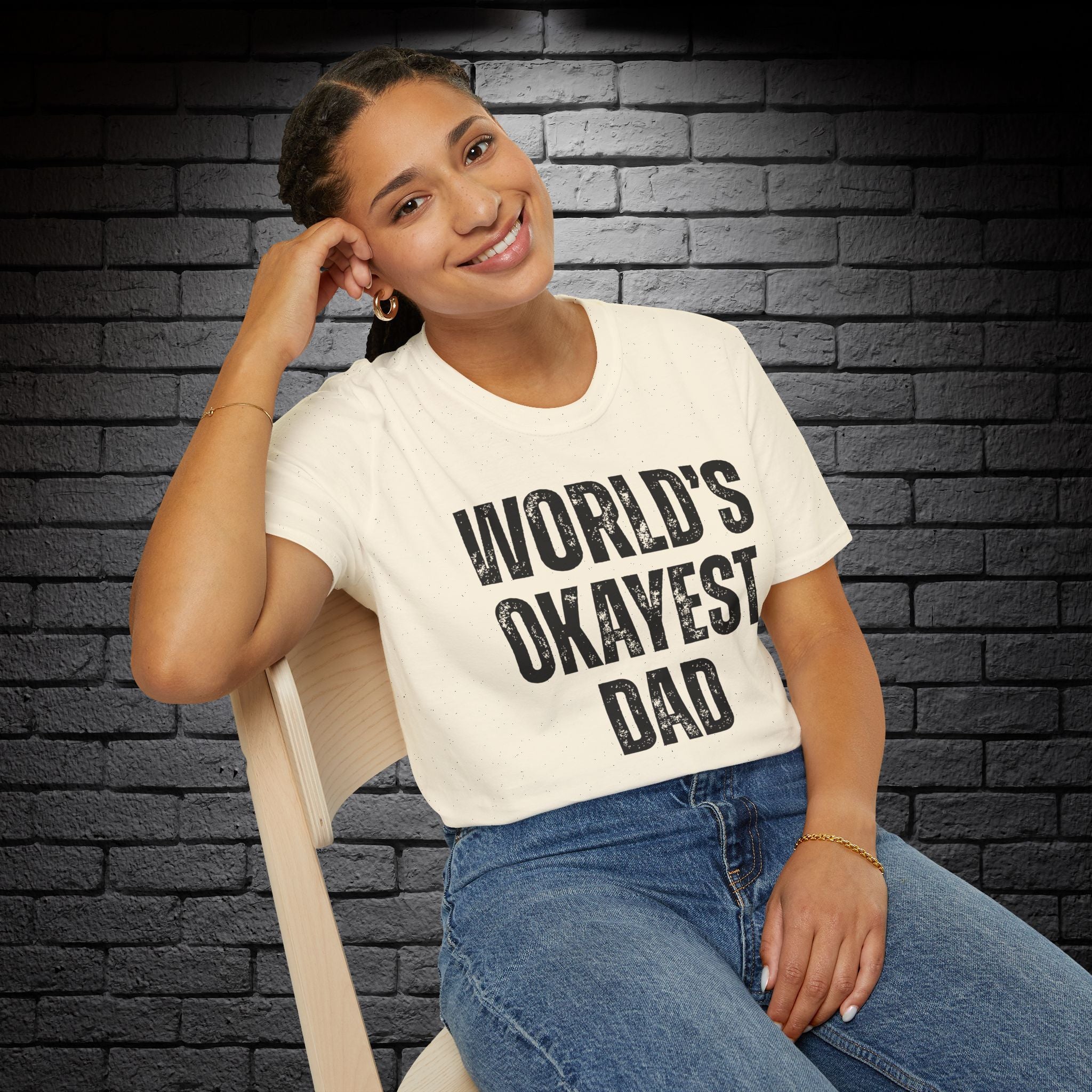 "World's Okayest Dad" T-Shirt
