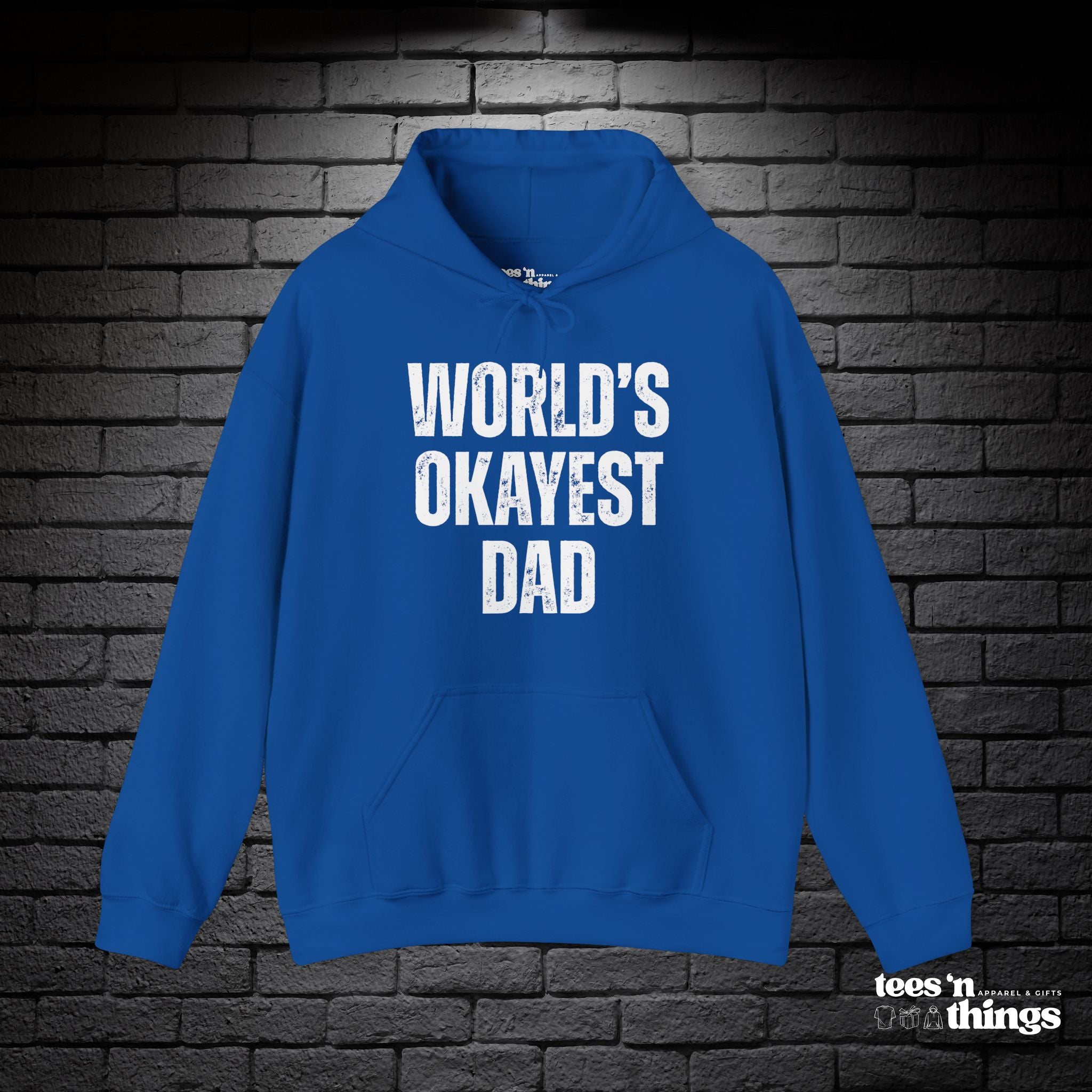 "World's Okayest Dad" Hoodie