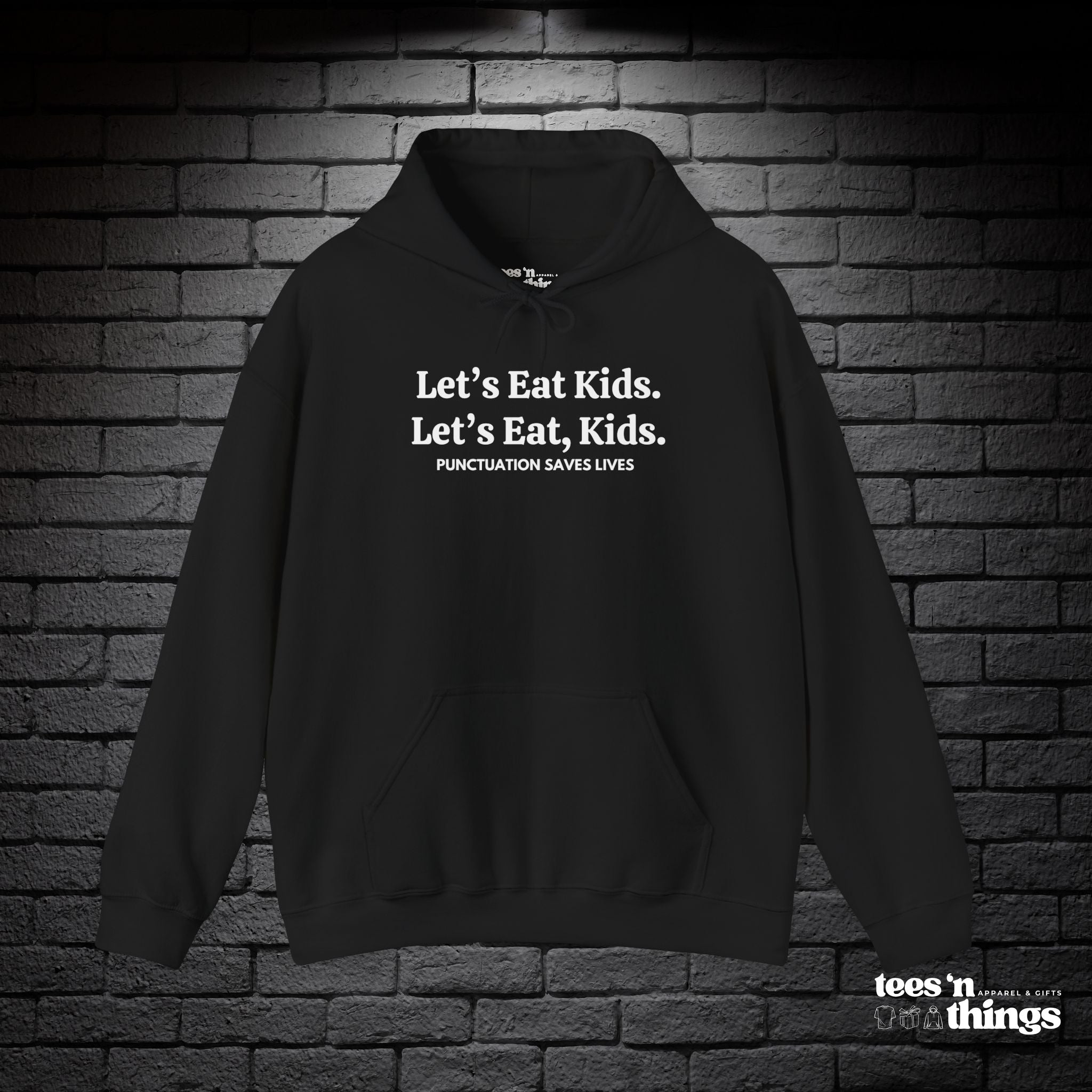 "Punctuation Saves Lives" Hoodie