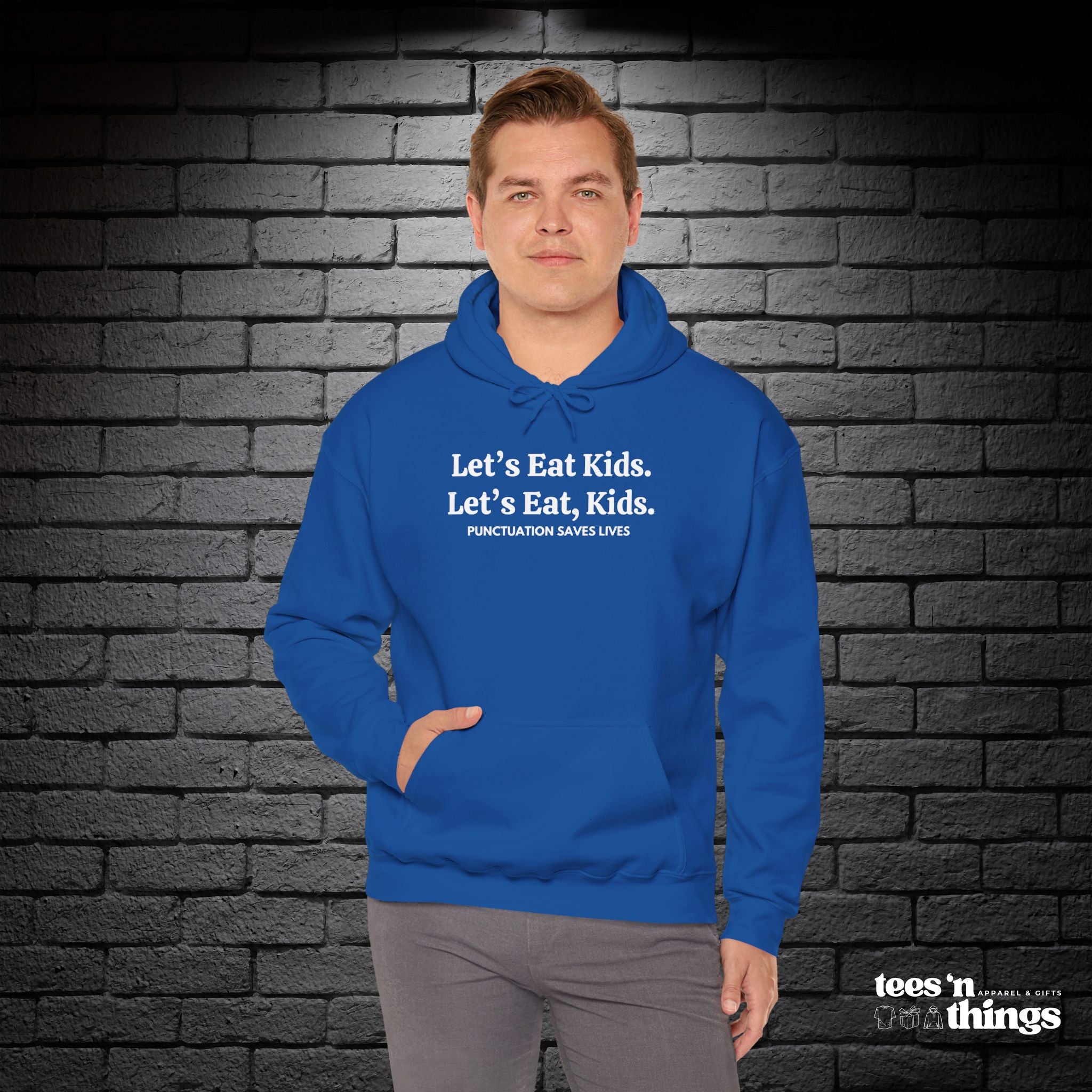 "Punctuation Saves Lives" Hoodie